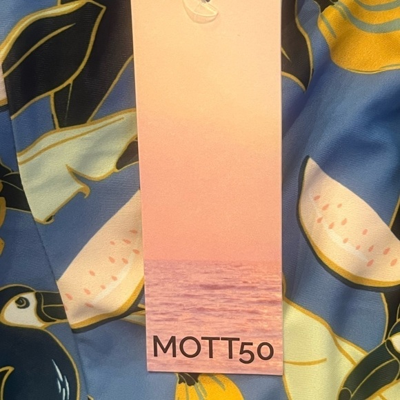 MOTT50 Bird Print Michaela One Piece Swimsuit - Picture 4 of 7